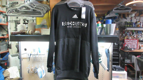 Adidas Miami University Red Hawks Sweatshirt - Size Large