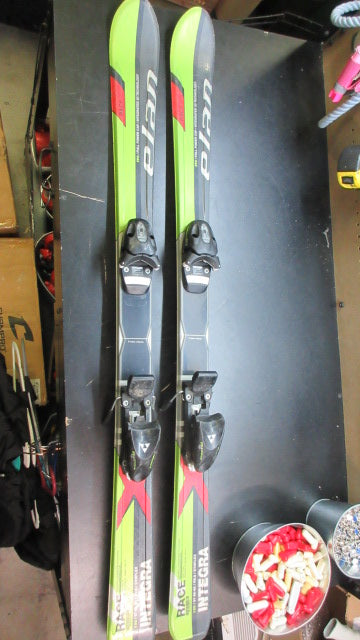 Used Elan Race Integra Jr Skis W/ Fischer Bindings 120cm