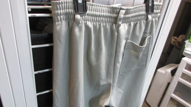 Load image into Gallery viewer, Used Adidas Grey Pull-Up Baseball Pants Size Youth Large
