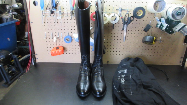 Load image into Gallery viewer, Equestrian Tredstep Donatello III Field Tall Boots W/ Dust Bag - Size 39
