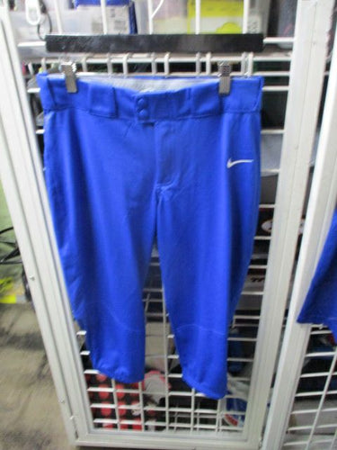 Used Nike Blue Knicker Bottom Pants Adult Size Medium