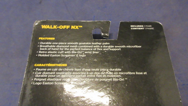 Load image into Gallery viewer, Easton Walk-Off NX Batting Gloves Adult Size Medium - Like New
