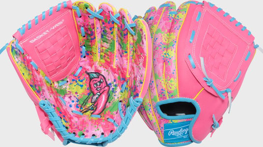 New Rawlings Flex Palm Cosmic Chili Peppers 11" Youth Glove - RHT
