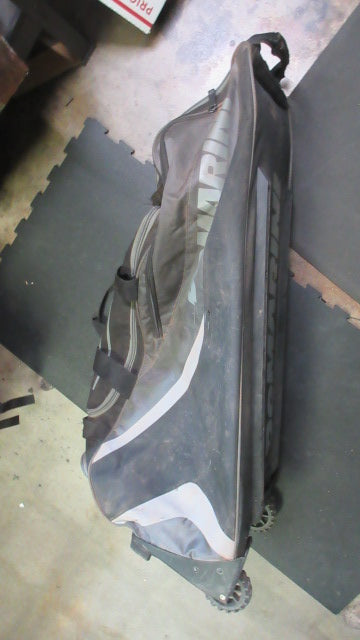Used Demarini Momentum Wheeled Bag - Zipper problems & wear