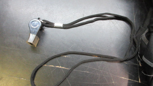 Used Whistle and Lanyard