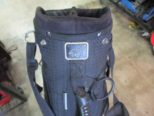 Used Wood Bridge Golf Stand Bag  W/ Strap