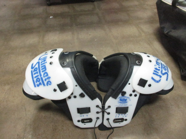 Load image into Gallery viewer, Used Ultimate Series Youth Football Shoulder Pads 60- 80 LBS (Missing One Strap)
