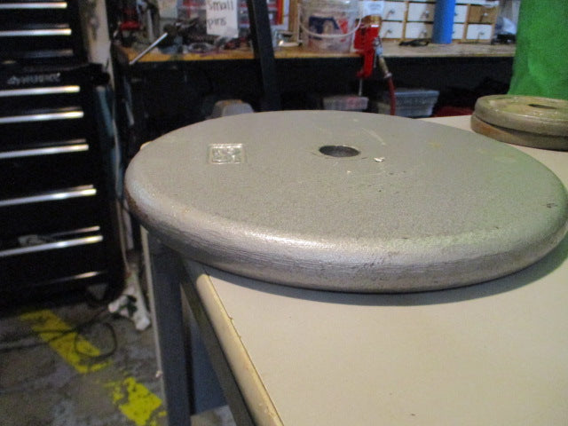 Load image into Gallery viewer, Used Standard 25LB Cast Iron Weight Plate
