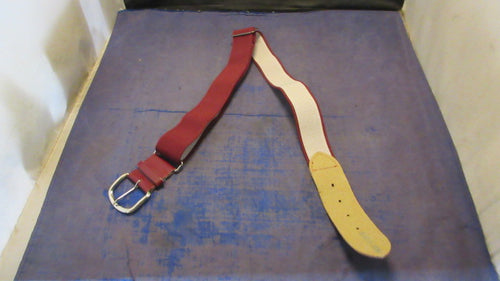 Used Burgundy Belt Size Adult