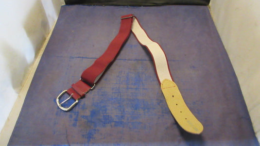 Used Burgundy Belt Size Adult