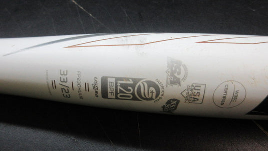 Used Easton Ghost Unlimited 33" -10 Fastpitch Softball Bat