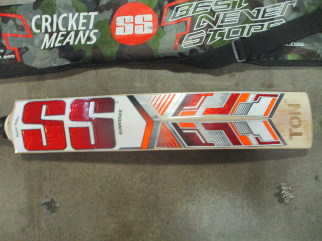 Load image into Gallery viewer, Used SS SunRidges TON English Willow Tiger Cricket bat
