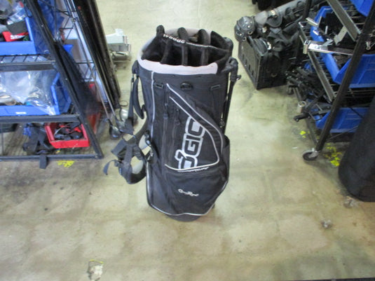 Used Ogio VaporLite Black Golf Stand bag