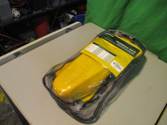 Used Fins Zoomers Gold Short Blade Size 9-10 Mens Training Fins