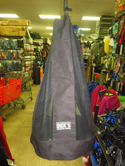 Load image into Gallery viewer, Used Sporting Goods Store Mesh Ball Bag with Cinch Closure
