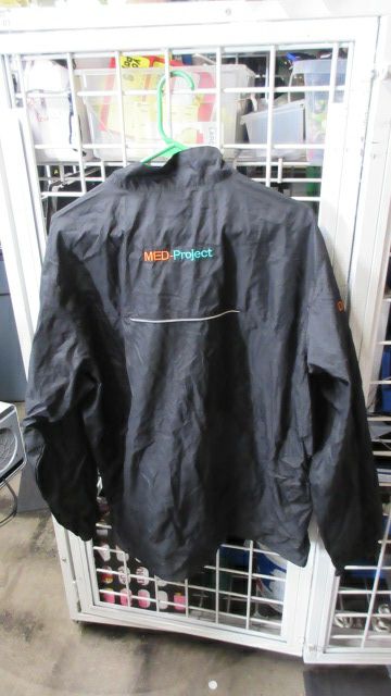 Load image into Gallery viewer, Used MED Project Rain Jacket Adult Size Large
