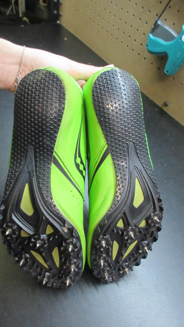 Load image into Gallery viewer, Used Saucony Spitfire 4 Track Shoes W/ Spikes - Size 9.5
