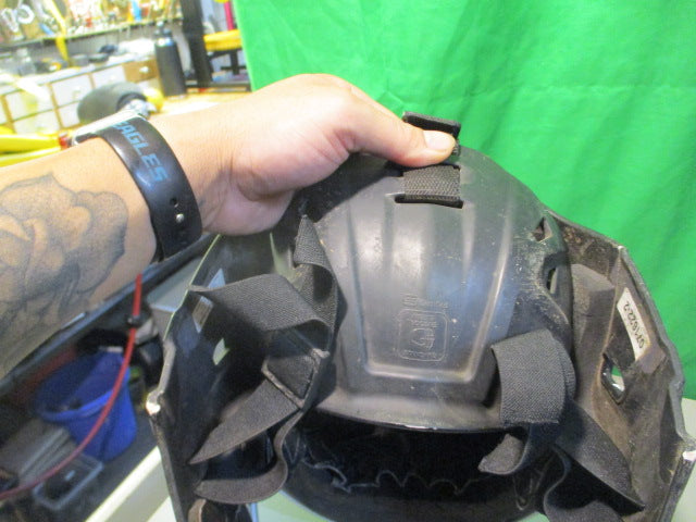 Load image into Gallery viewer, Used Rawlings REV B Size 7 1/8 - 7 1/2 Baseball Catchers Helmet Missing Chin Pad

