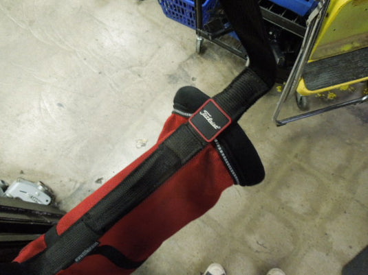 Used Titleist Sunday Golf Carry Bag in Red