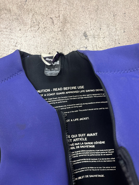 Used BARE Water Sport Impact Vest Size XL