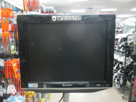 Used Cardio Vision Sharp Fitness Machine TV 18.5