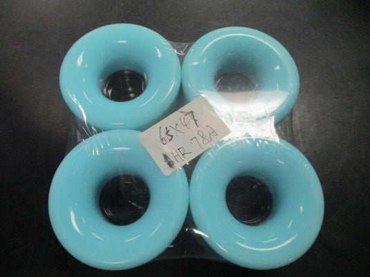 Light Blue 78A Longboard SKATEBOARD WHEELS set of 4