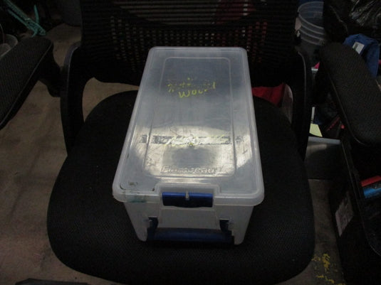 full tackle box used Used Flambeau Fishing Tackle Box