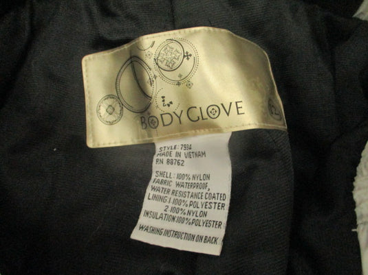 Used Body Glove White Snow Pants Size 12 (Torn Button)