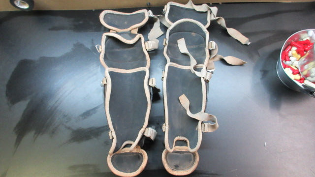 Load image into Gallery viewer, Used All-Star Catchers Shin Guards - Size 9-12
