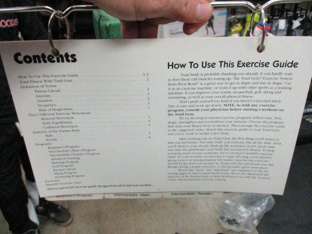 Load image into Gallery viewer, Used Total Gym With Exercise Guide
