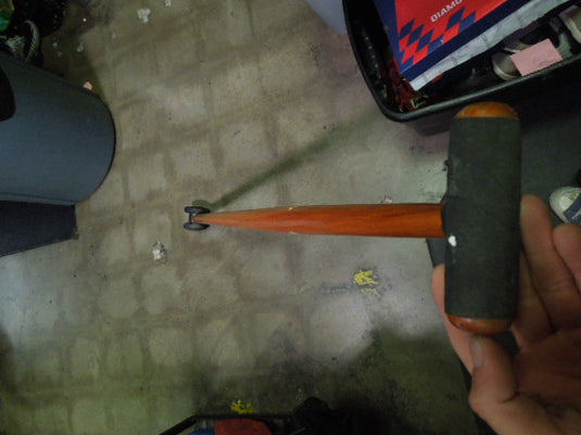 Used Kahuna Big Stick Wood Land Paddle For Longboarding