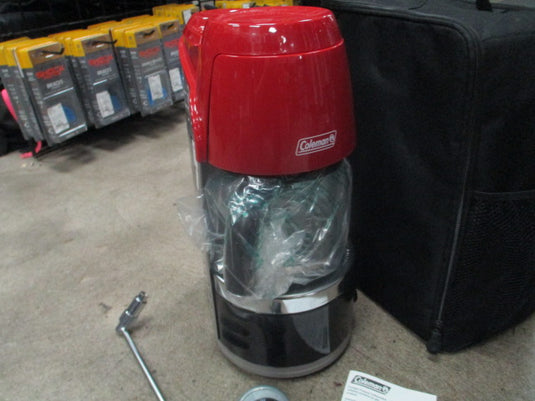 Like New Coleman QuikPot Propane Coffee Maker w/ Carry Bag