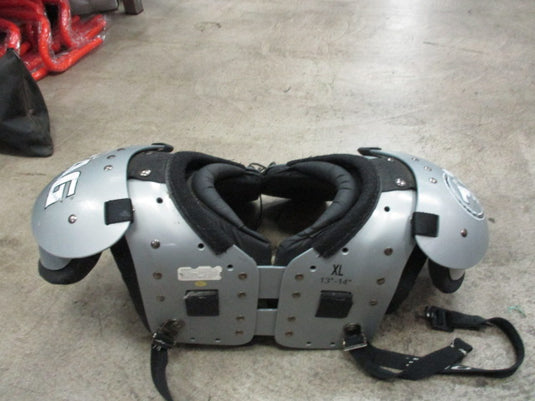 Used Tag Battle Gear Football Shoulder Pads Size Youth XL