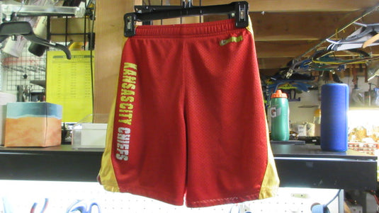 Used Kansas City Chiefs Soccer Shorts - Size Youth