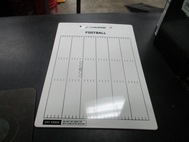 Load image into Gallery viewer, Used Champro Football Coach’s Board with Full &amp; Half Field 9" X 12"
