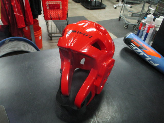 Load image into Gallery viewer, Used Swift Sparring Head Gear in Red
