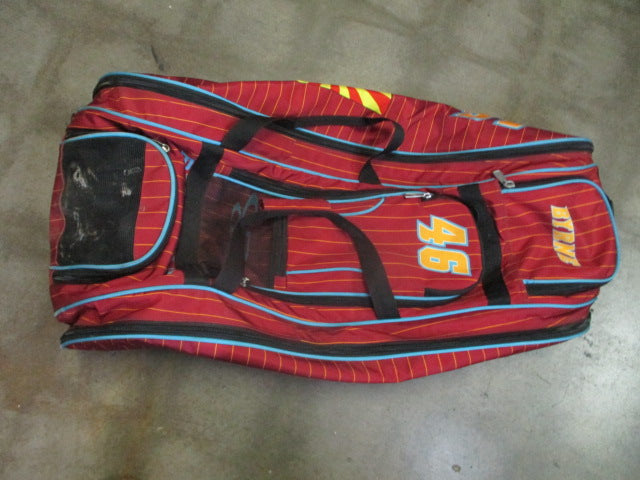 Load image into Gallery viewer, Used BoomBah Spartan Custom Baseball Rolling Bag
