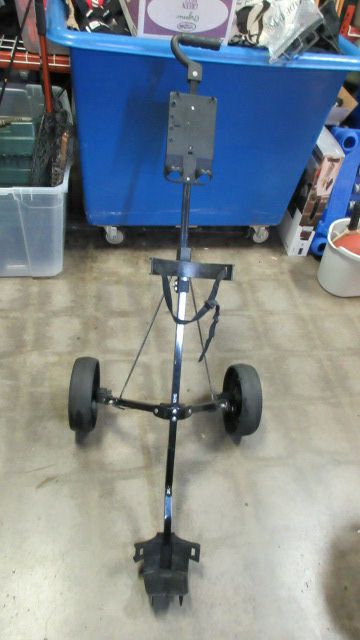 Load image into Gallery viewer, Used Tommy Armour Silver Scot TA-25 Golf Pull Cart- missing bottom strap
