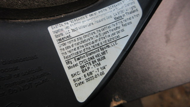 Load image into Gallery viewer, Used Easton Batting Helmet - Size 6 5/8 - 7 1/4
