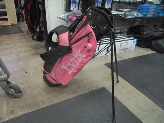 Used Lynx Jr Golf Bag in Pink