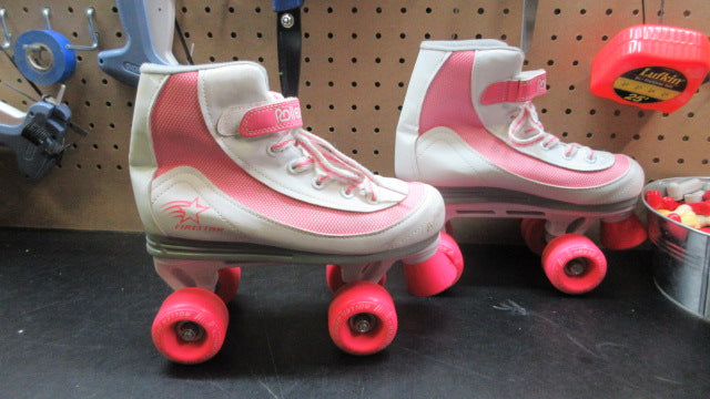 Load image into Gallery viewer, Used Roller Derby FireStar Youth Roller Skates - Size 4
