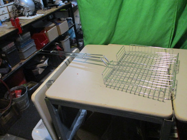 Load image into Gallery viewer, Used 9" BBQ Grill Basket  9" x 13" Grilling Steaks, Fish, Vegetables
