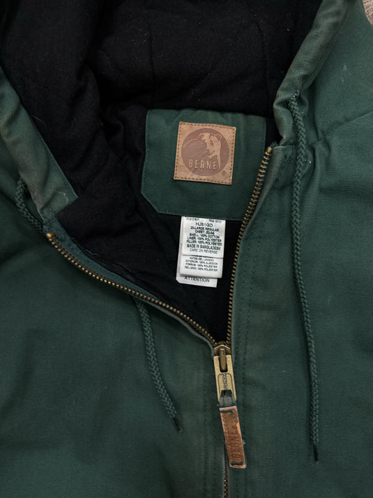 Used Berne Heavy Weight Insulated Winter Jacket Size 2XL