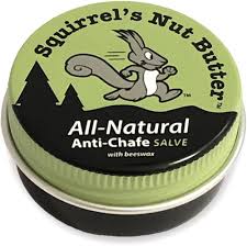 New Squirrel's Nut Butter All-Natural Anti-Chafe Salve - 0.5 oz Tin