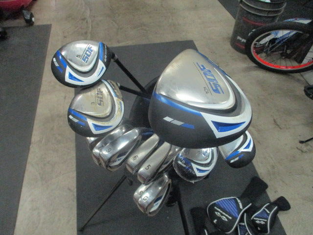 Load image into Gallery viewer, Used Snake Eyes SDF 15 Piece Complete Golf Set w/ Bag
