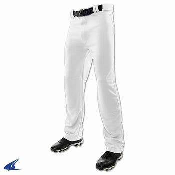 New Champro Open Bottom Baseball Pant Youth Size XL - White