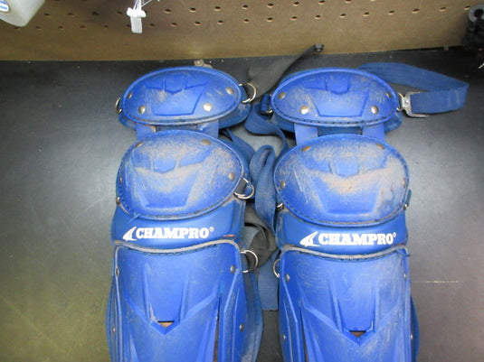 Used Champro Optimus Pro Leg Catchers Shin Guard - Adult
