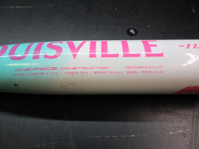 Load image into Gallery viewer, Used Louisville Slugger Diva 28" -11.5 Fastpitch Softball Bat
