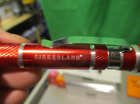 Used Kikkerland 8 in 1 Hand Mini Pen Screwdriver