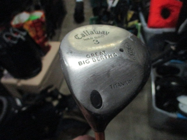 Load image into Gallery viewer, Used callaway Warbird Lefty 3 Fairway Wood
